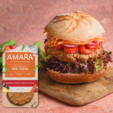 Burger Vegan gusto manzo - Amara