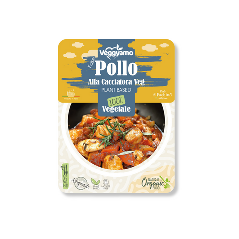 Fake Pollo Vegano alla cacciatora  - Veggyamo